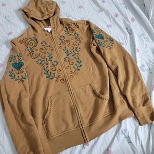 Floral hoodie